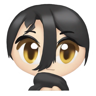 azusa from k-on, with cat ear sticker