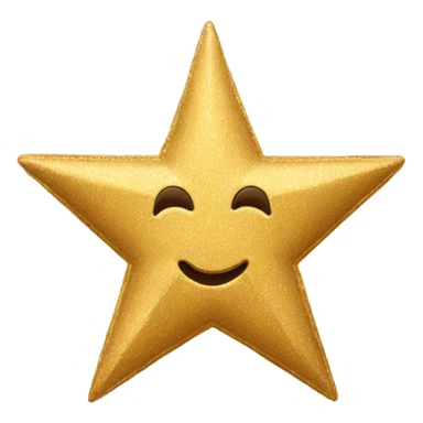 golden star emoji sticker
