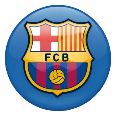 FC BARCELONA logo sticker