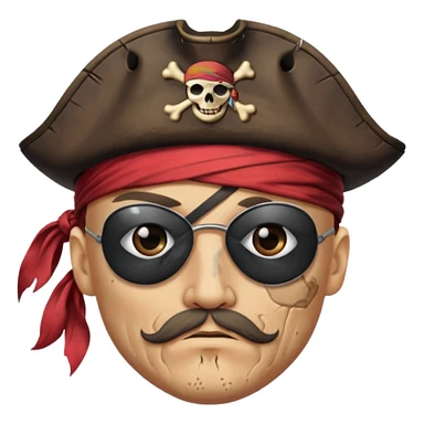 Pirata  sticker