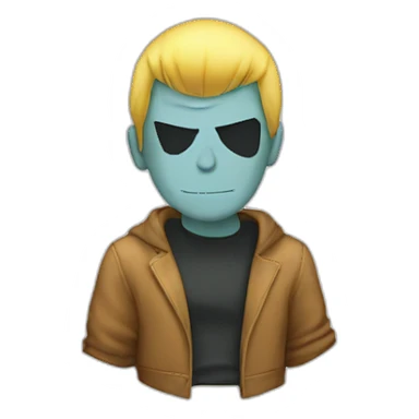 hacker franky - one piecd sticker