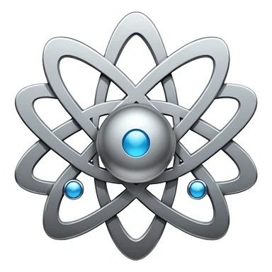 Atom Symbol sticker