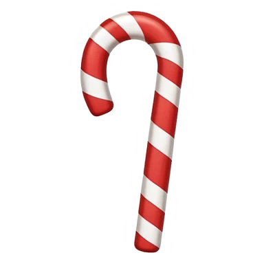 Une canne de noel  sticker