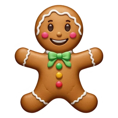 Omino di pan di zenzero  sticker
