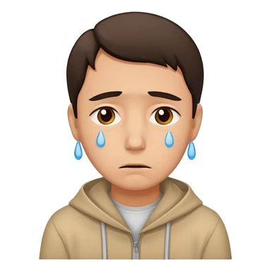 ich heiße Santi, heute bin ich ein bisschen traurig sticker