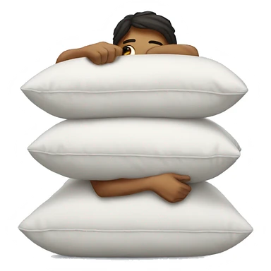 stack of pillows sticker
