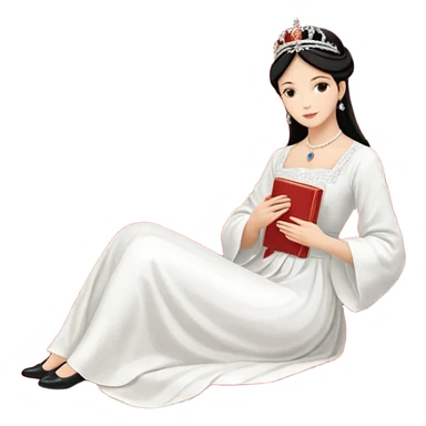 Собака русский кокер спаниель черно-белого цвета sticker