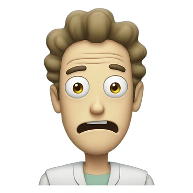 Rick from Rick and Morty  sticker