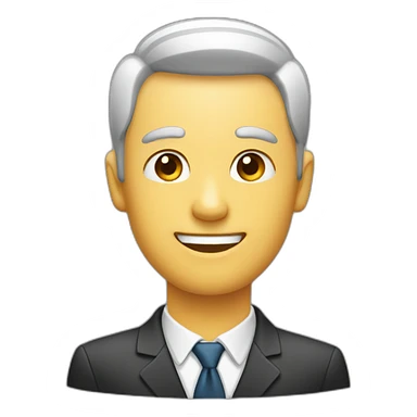 Friendly male prgrammer sticker