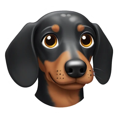 Spotted dachshus sticker