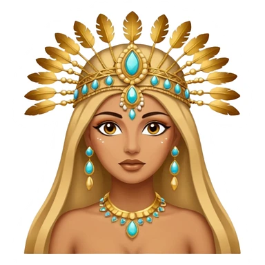La diosa Tanit sticker