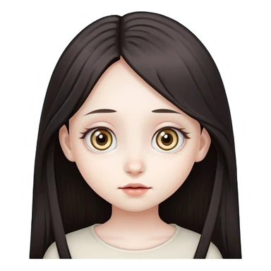 The creepy pasta named MOMO sticker