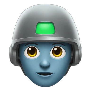 Half robot half human sticker