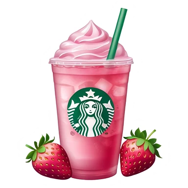 Starbuck pink drink sticker