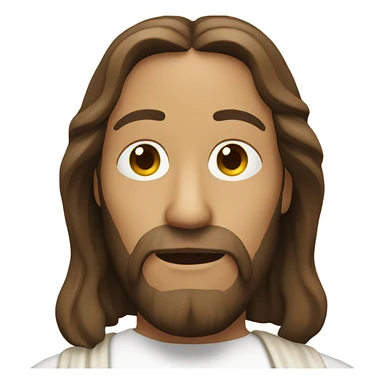 Jesus Face sticker