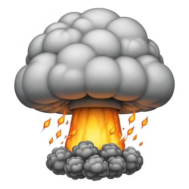 Nuclear bomb sticker
