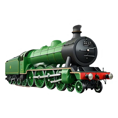 Steam Train - Flying Scotsman (Model Year: 2022) (Iconic colour: Green) sticker