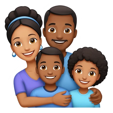 black family sticker
