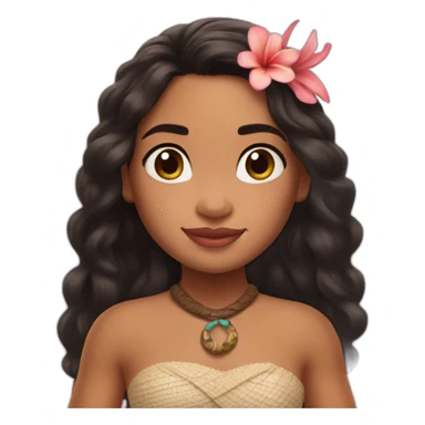 princess moana sticker
