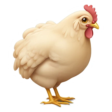 Uncooked chicken  sticker