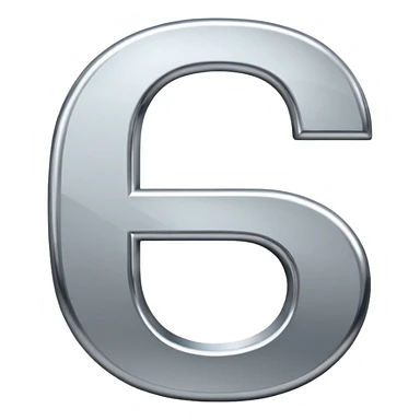 The letter d sticker