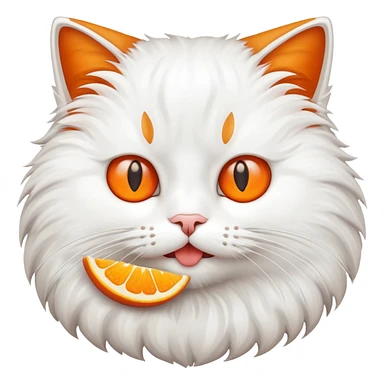Hungry cat sticker