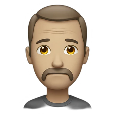 depressed desinger sticker