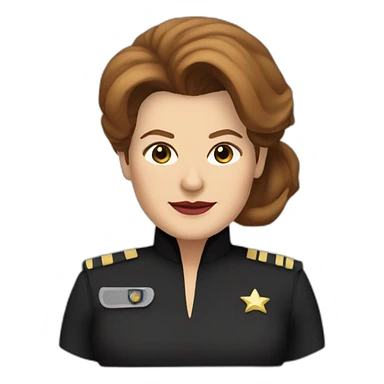 Captain Janeway sticker