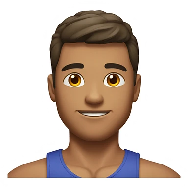 Jeune homme musclé  sticker