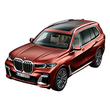 BMW X7 sticker