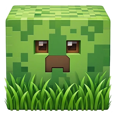 Minecraft block sticker