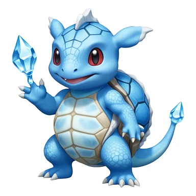 Drakloak-Wartortle-Froslass-fusion (full body) sticker