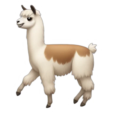 llama dancing sticker