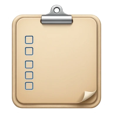 beige to do list without pencil sticker