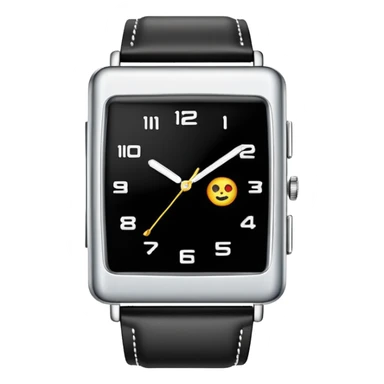 a rectangular watch sticker
