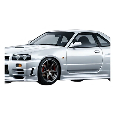 Nissan r34 sticker