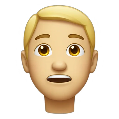 Crying with a smile emoji sticker