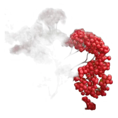 Ukraine, red viburnum sticker