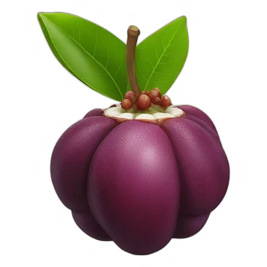 mangosteen fruit sticker
