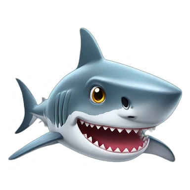 Shark dressed for Halloween  sticker