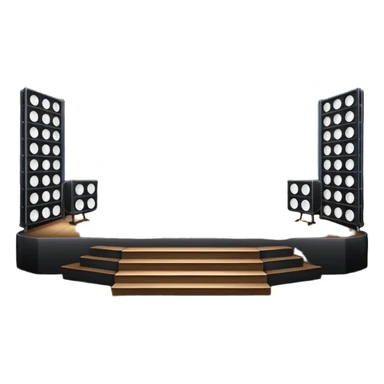 concert stage sticker