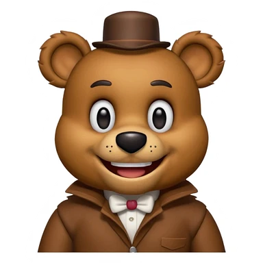 Freddy Faze bear  sticker