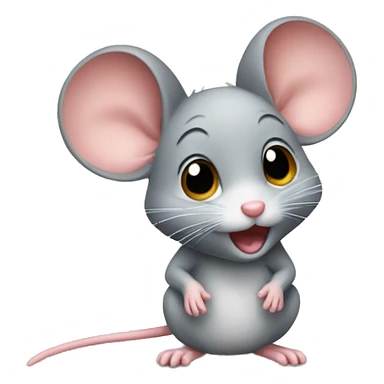 tiny mouse sticker