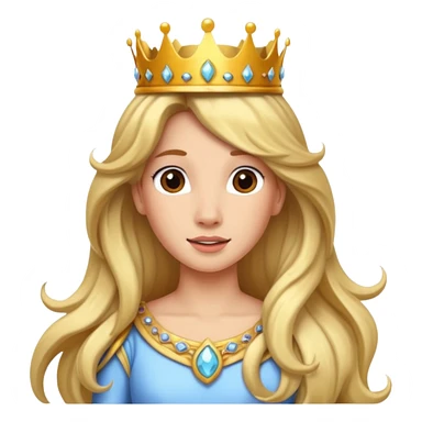 Horse princess sticker