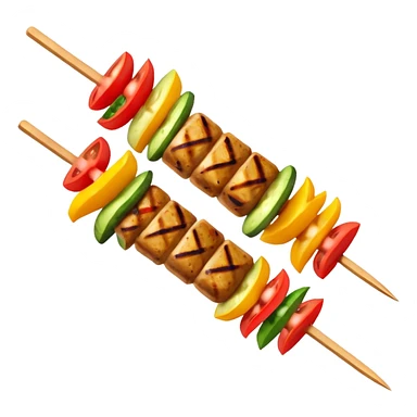 kebab skewer sticker