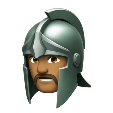 Spartan emoji sticker