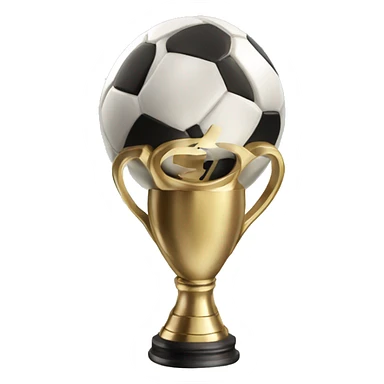 football euro uefa 2024 trophy silver sticker