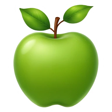 transformer green apple sticker