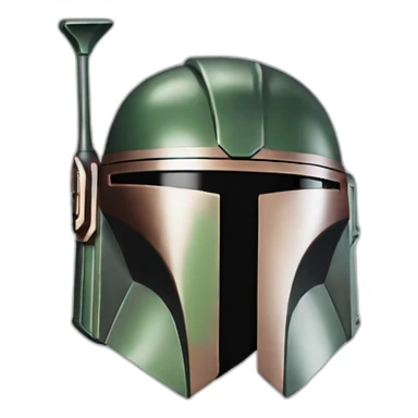 Mandalorian head this is the way sticker
