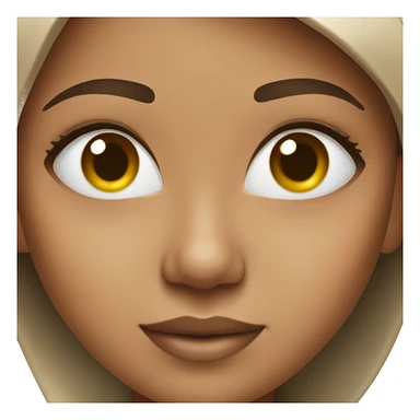 girl wearing skincare sticker